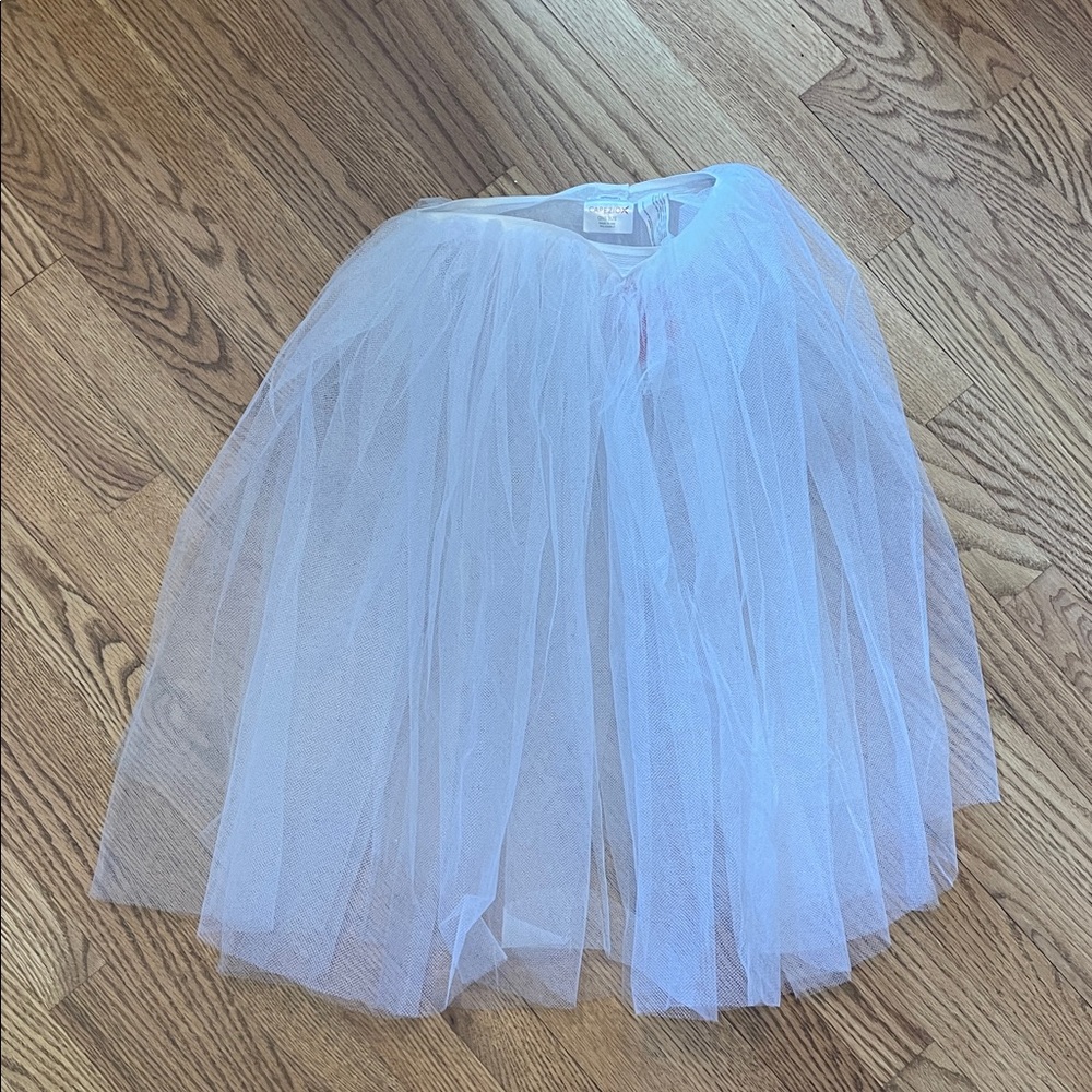 CAPEZIO White Tulle Tutu / Skirt